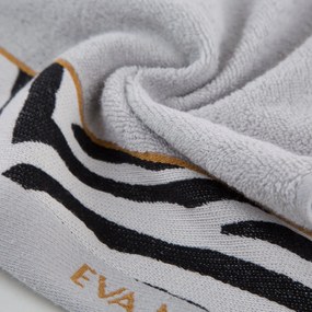 BAVLNENÝ UTERÁK EVA MINGE22 30X50 CM STRIEBORNÁ