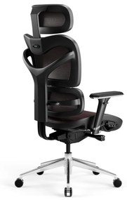 Ergonomické kreslo Diablo V-Commander: čierno-bordové