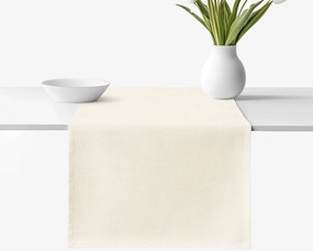 Goldea behúň na stôl malaga - smotanový 35x180 cm