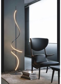 ONLI - LED Stojacia lampa TWIST LED/24W/230V 4000K čierna