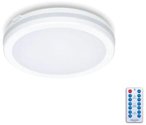 LED Kúpeľňové stropné svietidlo so senzorom LED/12W/230V pr. 20 cm biela + DO