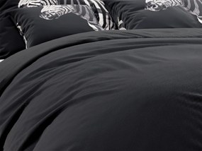 3D obliečky z mikrovlákna ZEBRA čierne Rozmer obliečky: 70 x 90 cm | 140 x 200 cm
