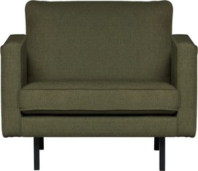 BePureHome Rodeo látkové kreslo - Zelená