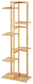 Stojan na rastliny G21 6 úrovní, bambusový