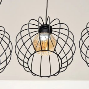 LED Luster na lanku MERCURE 3xE27/15W/230V