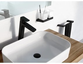 Ravak X070151 - Umývadlová batéria FREE 33,4 cm čierna