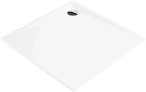 Deante Kerria Plus, štvorcová akrylátová vanička 80x80x3 cm, hĺbka 1,5cm, technológia Solid, biela, KTS_042B