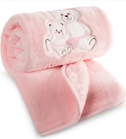 Detská deka Pierre Cardin BABY 3 ružová