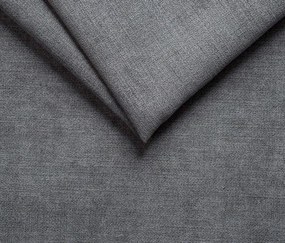 Posteľ Evelina 90x200 cm, stredne šedá látka