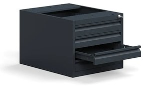 Zásuvková jednotka k dielenskému stolu TRUST, pod lavicu, 4 zásuvky