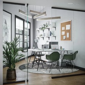 Toptabule.sk KTAL Korková tabuľa v hliníkovom ráme 220x100cm