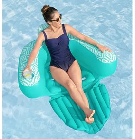 Nafukovacie kreslo Bestway 43719 mätové 145x120 cm