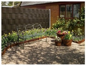 DECOREUM RATTANART Krycia páska na oplotenie 19/255 cm biela RD 07 88945