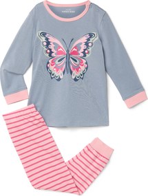 Detské pyžamá, 2 ks, motýľ