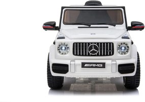 Elektrické autíčko Mercedes G63 biele