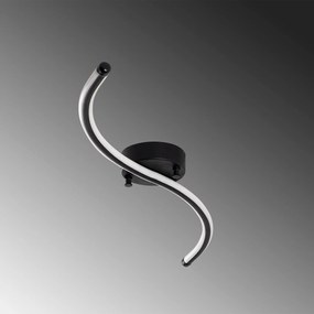 Stropní LED svítidlo Yilan černé