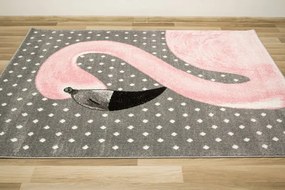 Koberec Lima 1206A Flamingo ružový