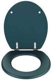 Zelená záchodová doska Wenko Prima, 38 x 41 cm