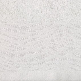 BAVLNENÝ UTERÁK DAFNE2 SADA 6KS 50X90 CM KRÉMOVÁ