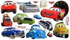 Veselá Stena Samolepka na stenu na stenu Cars Autá