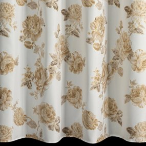 ZÁVES NA KRÚŽKOCH AVANI 140X250 CM KVETY