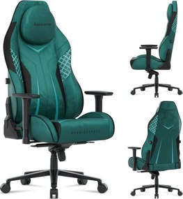 Zamatová herná stolička Force 8.3 Green