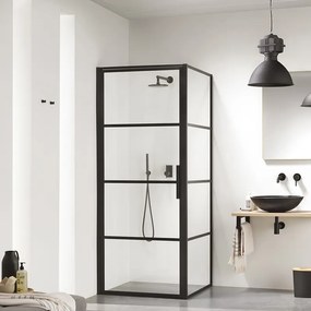 Priemyselné závesné svietidlo malé matne čierne - Sicko