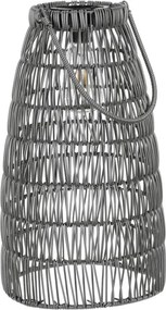 Set dvoch solárnych lampášov sivý PLA102 GREY (2 ks)
