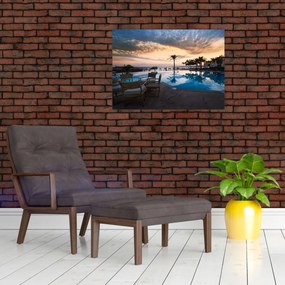 Obraz - Resort pri mori (70x50 cm)