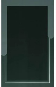 AQUALINE PCD013 kúpeľňová predložka 50 x 80 cm, zelená