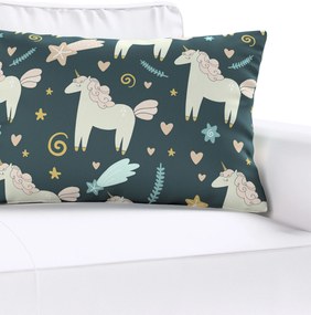 Karin - jednoduchá obliečka, 60x40cm farba produktu hnedá látka vzorované