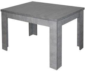 Rozkladací stôl Filip 102/204x80cm betón