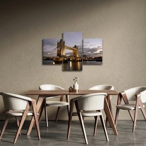 Obrázok - Tower Bridge v noci (90x60 cm)