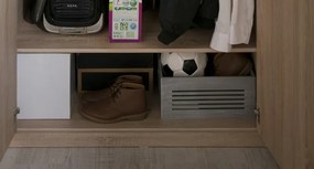 Šatníková skriňa Mega 24, dub sonoma