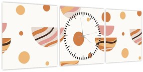 Obraz - Dream creations N⁰4 (s hodinami) (90x30 cm)