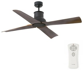 FARO 33481 - Stropný ventilátor WINCHE s diaľkovým ovládačom IP44