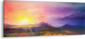 Obraz - Za svitania (120x50 cm)