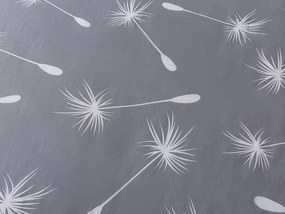 XPOSE® Bavlnené obliečky DANDELIA DUO na dve postele - sivé/biele