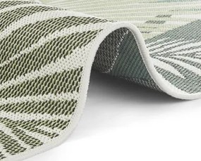 NORTHRUGS - Hanse Home koberce Kusový koberec Beach 103843 Green / Cream – na von aj na doma - 120x170 cm