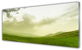 Obraz plexi Lúka príroda zelený výhľad 125x50 cm