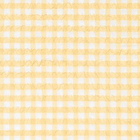 Žlto-biele krepové obliečky na jednolôžko 140x200 cm Bæk&amp;Bølge – JUNA