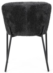 Autronic BONTEC Jedálenská stolička, sivá, látka bouclé, CT-W1077 GREY2 Farba: Béžová