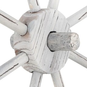 Garthen drevené koleso, štýlová dekorácia - 45 cm