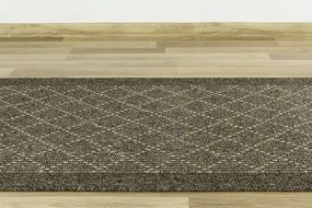 Protišmykový behúň Boulevard 9218 - hnedý