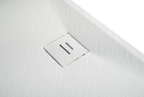 Erga Hyper, SMC sprchová vanička 150x80x2,6 cm + sifón, biela matná, ERG-V06-SMC-8015S-WH