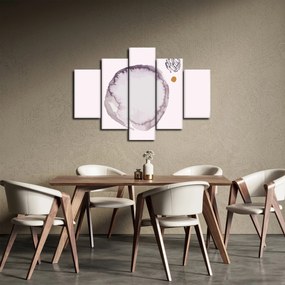 Obraz - Fialový minimalizmus N⁰4 (150x105 cm)