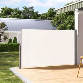 Zaťahovacia bočná markíza, 300 x 160 cm, béžová