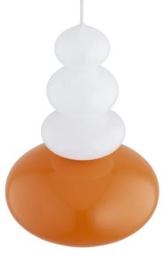 Argon 8822 - Luster na lanku DIEGO 1xGU10/5W/230V biela/oranžová