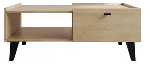 Moderný konferenčný stolík Cleurion 1SZ, Farby: dub cremona