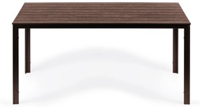 ModernHome Záhradný stôl 156 x 78 cm Hnedý